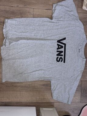 Vans Men's Classic Logo T-Shirt - Light Gray: size XL